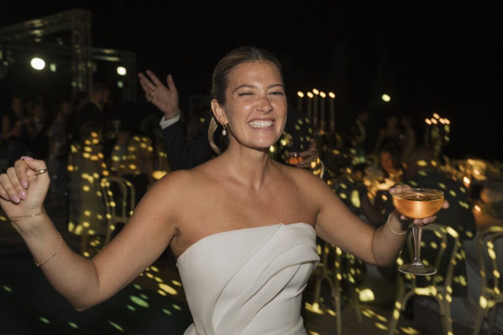 Fun and candid wedding party at Sa Torre de Porreres, Mallorca