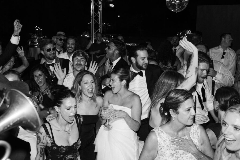 Fine art wedding photo of dance floor at Sa Torre de Porreres, Mallorca